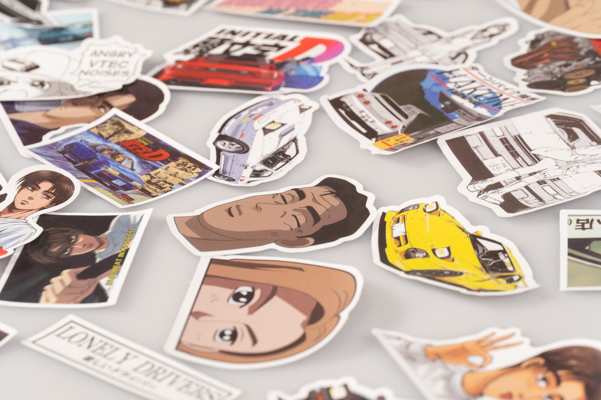 Initial D stickers